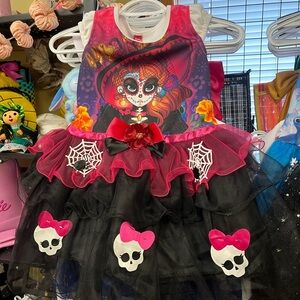 Colorful Day of the Dead Kids Costume